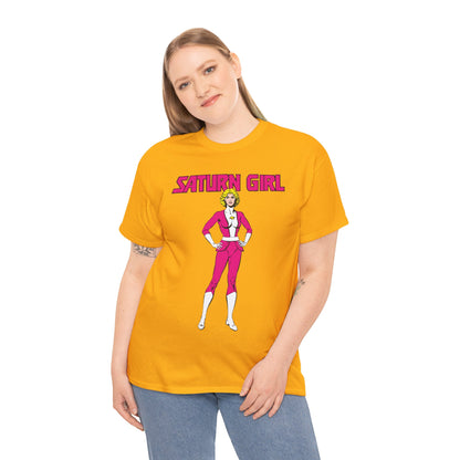 Saturn Girl T-Shirt - Curt Swan Art - Legion of Super-Heroes Founding Member - DC Comics