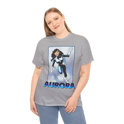 Aurora T-Shirt - John Byrne Art - Alpha Flight Member - Marvel Comics