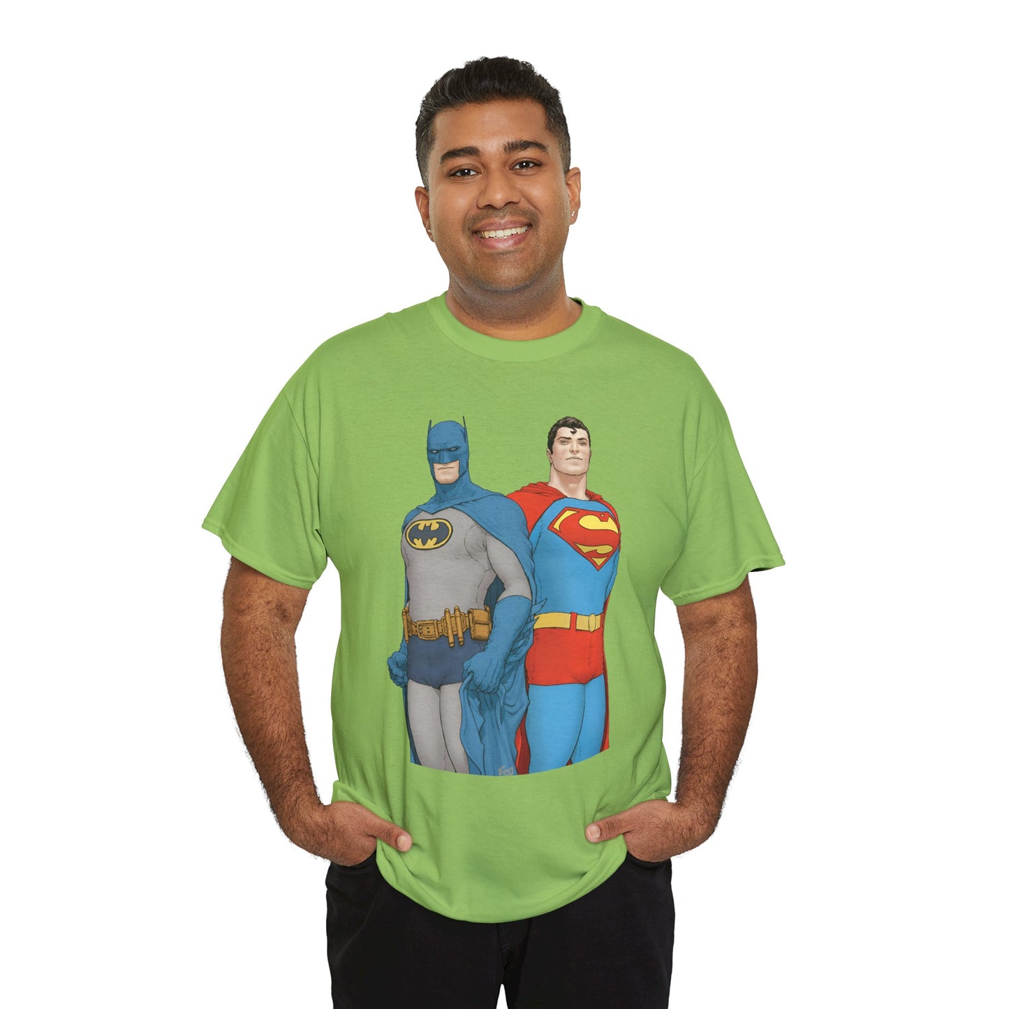 Batman & Superman T-Shirt - Frank Quitely Art - World's Finest Variant Cover Art - DC Comics