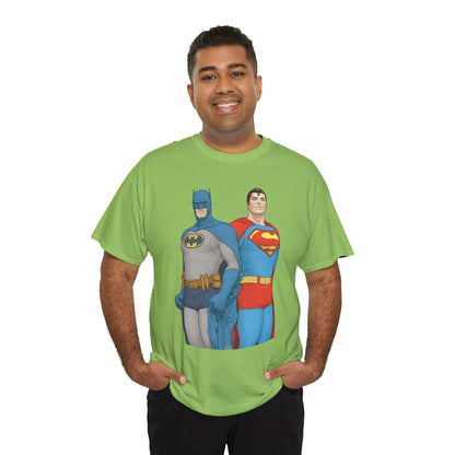 Batman & Superman T-Shirt - Frank Quitely Art - World's Finest Variant Cover Art - DC Comics