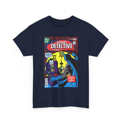 Detective Comics #475 T-Shirt - Marshall Rogers Art - Joker Appearance - The Laughing Fish - DC Comics