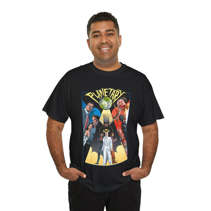 Planetary T-Shirt - The Drummer, Jakita Wagner & Elijah Snow - DC Comics/Wildstorm - Crossing Worlds - John Cassaday Art