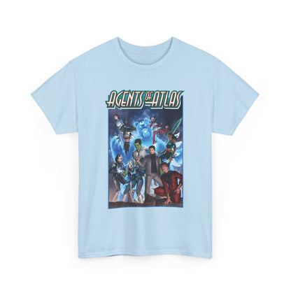 Agents of Atlas T-Shirt - Shang-Chi, White Fox, Aero, Luna Snow, Silk - Marvel Comics