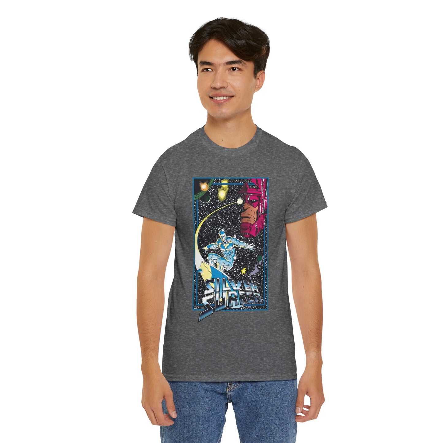 Silver Surfer T-Shirt - Ron Lim Art - Herald of Galactus - Norrin Radd - Popular Marvel Comics Character