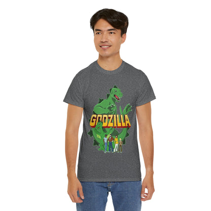 Godzilla T-Shirt - Popular 1970s Hanna-Barbera Cartoon - Godzooky - Retro 70s Animation - Toho - King of the Monsters
