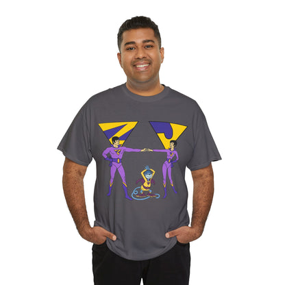 Wonder Twins T-Shirt - Super Friends - Zan & Jayna - Hanna-Barbera Cartoon - DC Comics