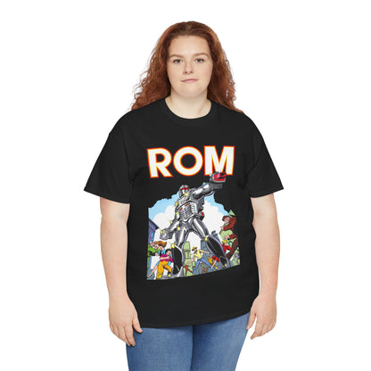 Rom: Spaceknight T-Shirt - Marvel Comics Art- Retro Character - Dire Wraiths