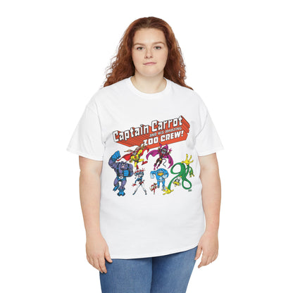 Captain Carrot & the Zoo Crew T-Shirt - 1980s Funny Animal Comic Series - DC Comics