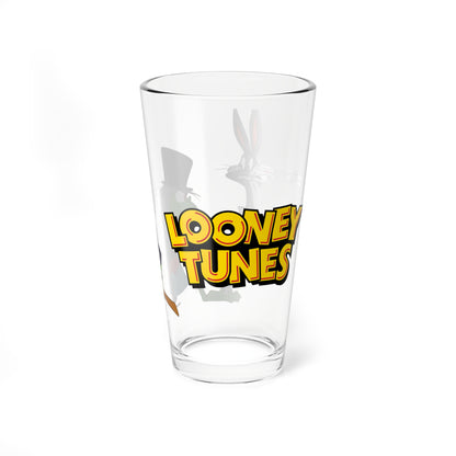 Bugs Bunny Jekyll Hyde Pint Glass 16oz Looney Tunes Dr Jekyll Mr. Hyde Cartoon Glassware Halloween Barware Vintage Retro Nostalgia Fan Gift