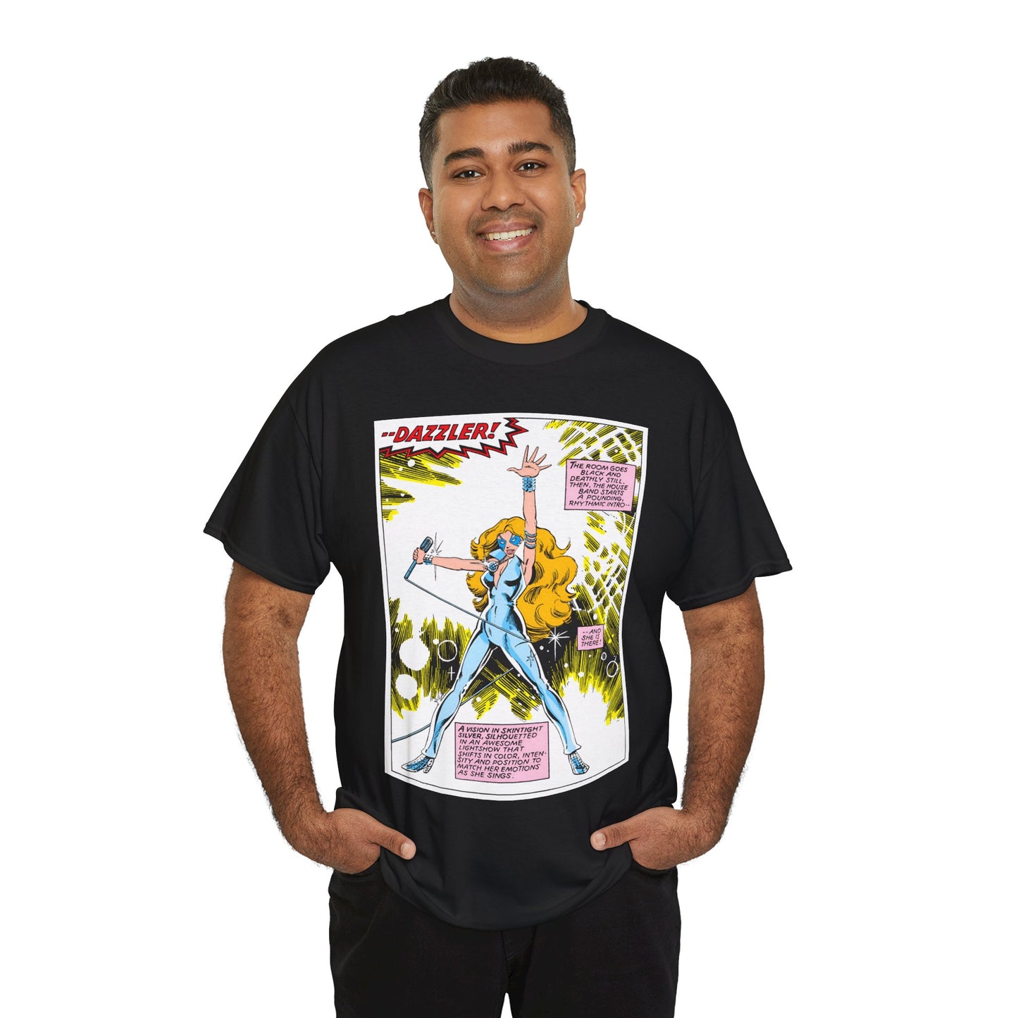 Dazzler T-Shirt - John Byrne Art - Uncanny X-Men #130, Dazzler's First Appearance - Alison Blaire - Marvel Comics