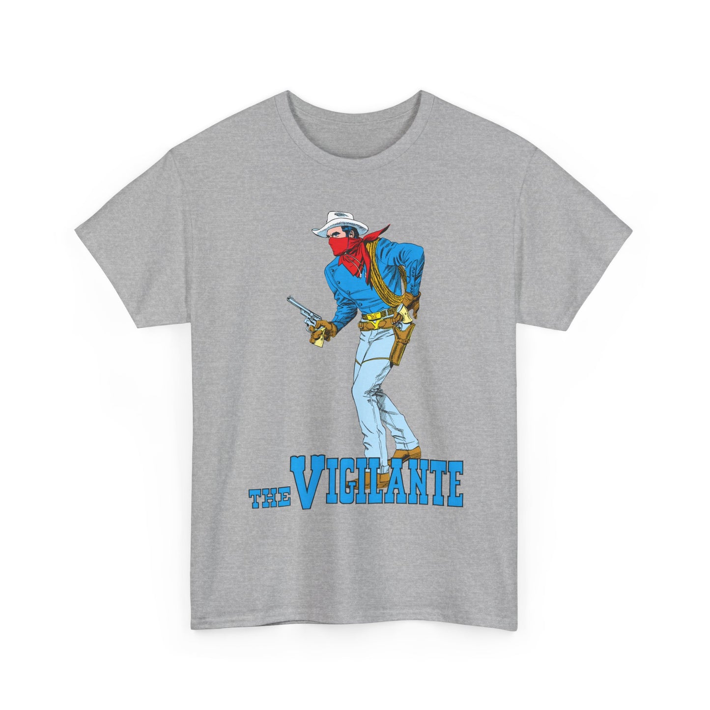 Vigilante T-Shirt - Gray Morrow Art - Seven Soldiers of Victory, All-Star Squadron Member - DC Comics