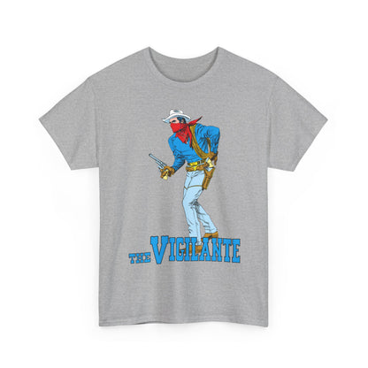 Vigilante T-Shirt - Gray Morrow Art - Seven Soldiers of Victory, All-Star Squadron Member - DC Comics