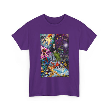 Professor X T-Shirt - John Byrne Art - Charles Xavier, X-Men Founder - Dark Phoenix, Cyclops, Sentinels - Marvel Comics