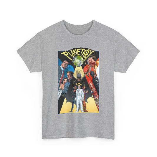 Planetary T-Shirt - The Drummer, Jakita Wagner & Elijah Snow - DC Comics/Wildstorm - Crossing Worlds - John Cassaday Art