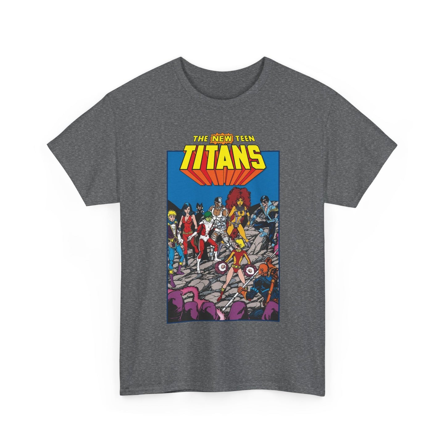 New Teen Titans T-Shirt - George Perez Art - Judas Contract - Tales of the Teen Titans Annual #3 Cover Art - DC Comics