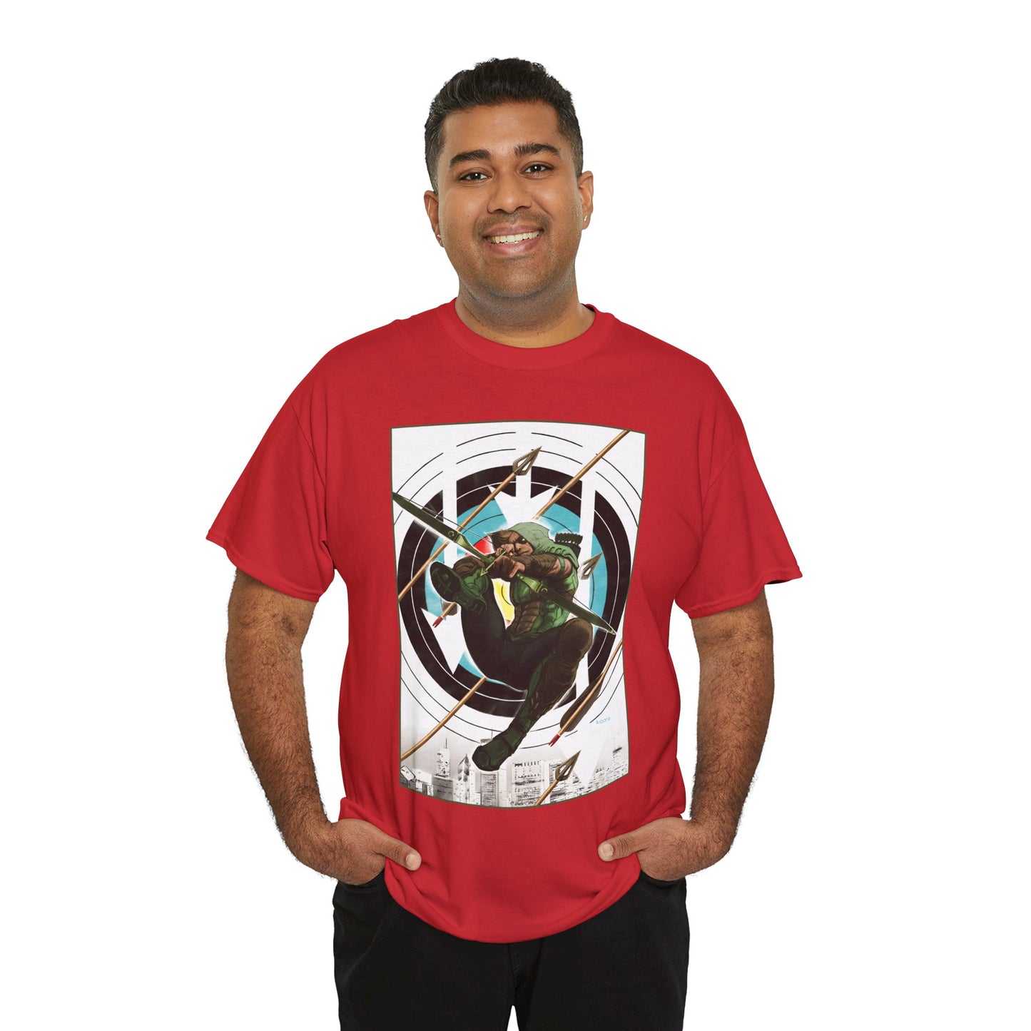 Green Arrow T-Shirt - Kaare Andrews Art - DC Comics