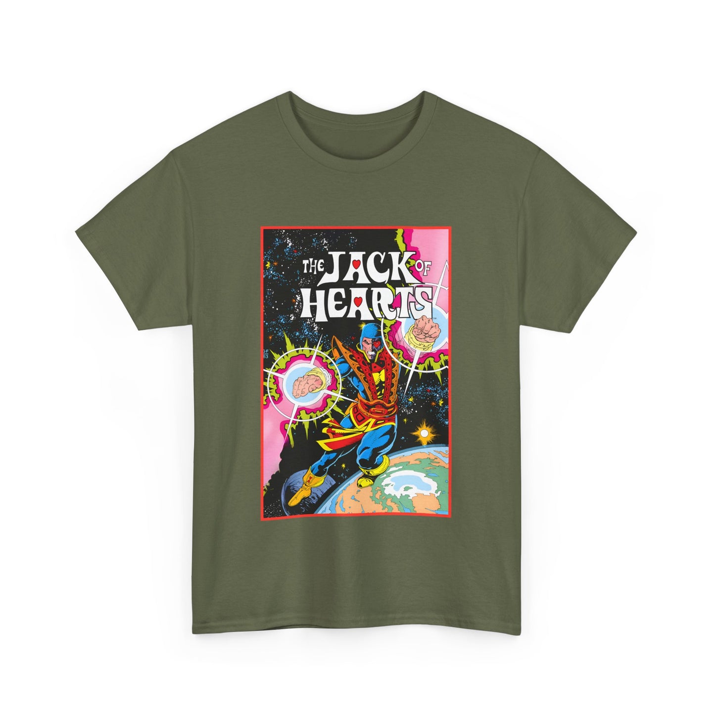 Jack of Hearts T-Shirt - Marvel Comics - Avengers Member - She-Hulk Beau - Zero Fluid - Popular 80s Character