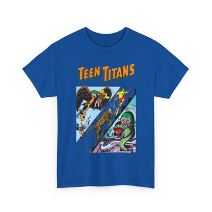 Teen Titans T-Shirt - Nick Cardy Art - #1 Cover Art - Robin, Wonder Girl, Kid Flash, Aqualad - DC Comics