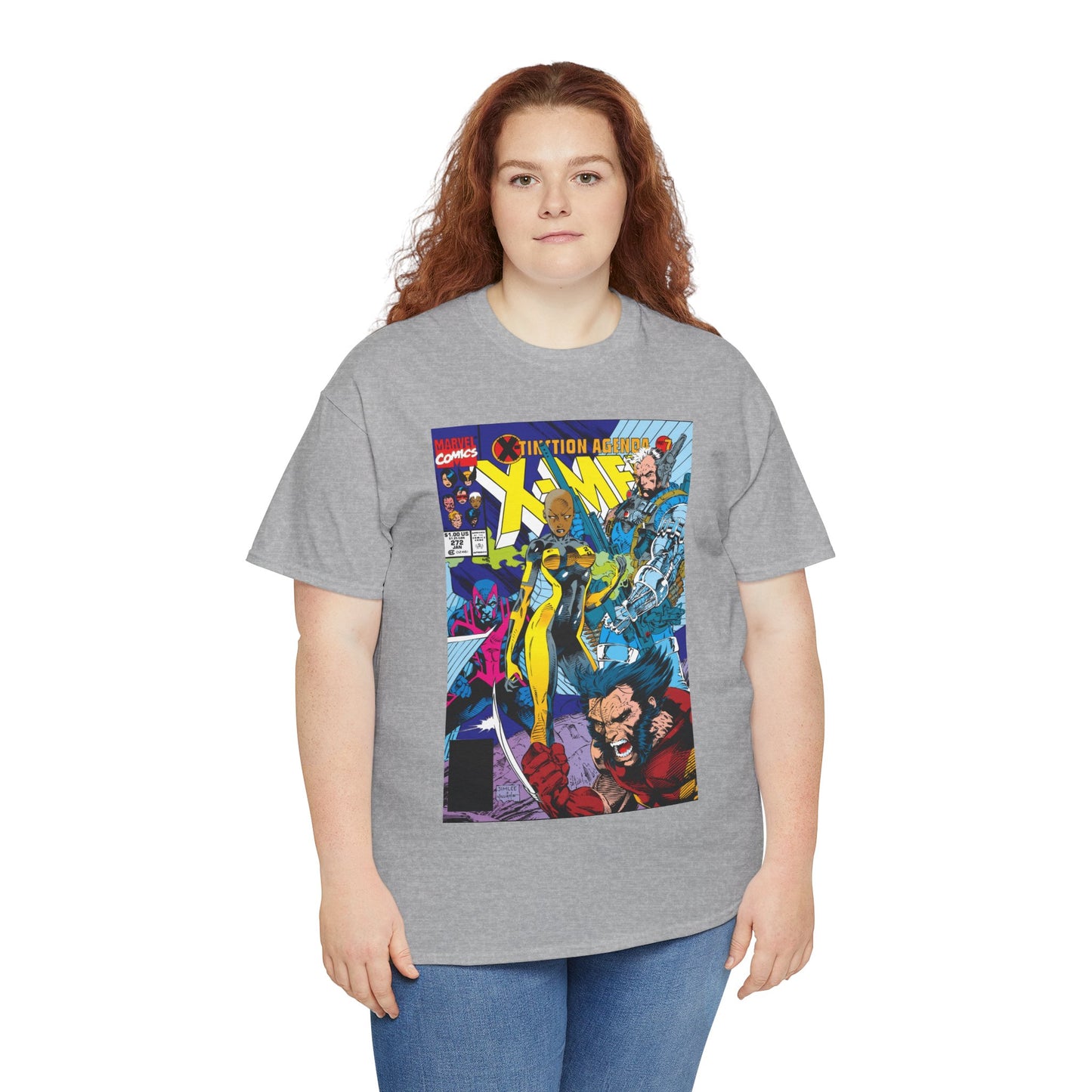 Uncanny X-Men #272 T-Shirt - Jim Lee Art - Marvel Comics