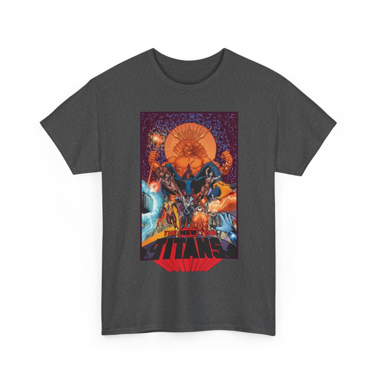 New Teen Titans T-Shirt - George Perez Art - Trigon's Titans - Raven - DC Comics