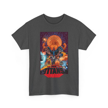 New Teen Titans T-Shirt - George Perez Art - Trigon's Titans - Raven - DC Comics