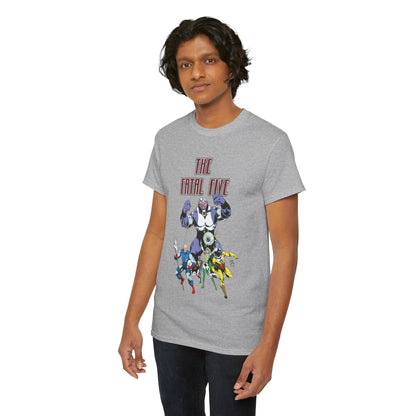 Fatal Five T-Shirt - Legion of Super-Heroes Villains - DC Comics LOSH - Validus, Emerald Empress