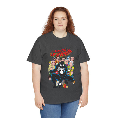 Amazing Spider-Man T-Shirt - Green Goblin, Kingpin, Hobgoblin, Electro, Black Cat, Mysterio, Doctor Octopus, Gwen Stacy - Marvel Comics