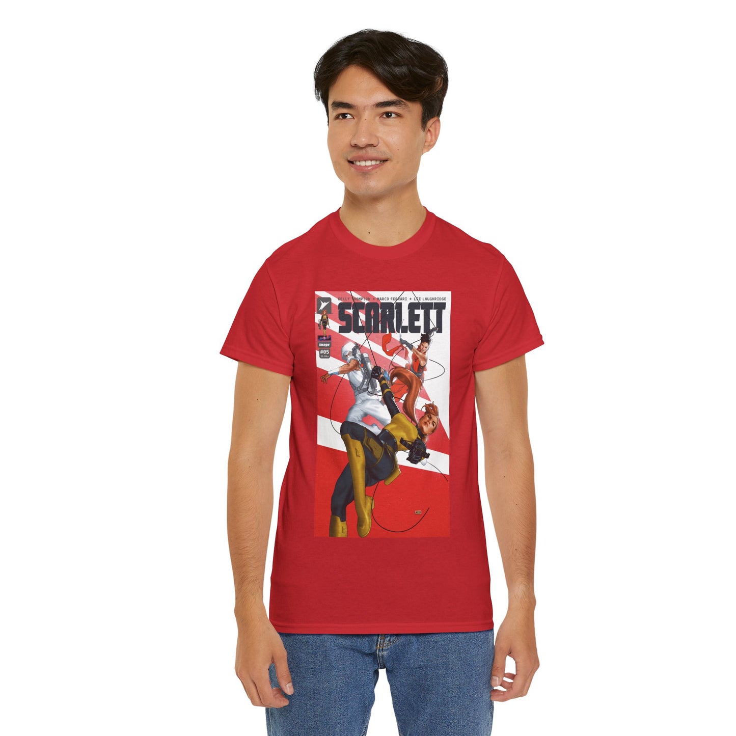 Scarlett #5 T-Shirt - Taurin Clarke Art - G.I. Joe