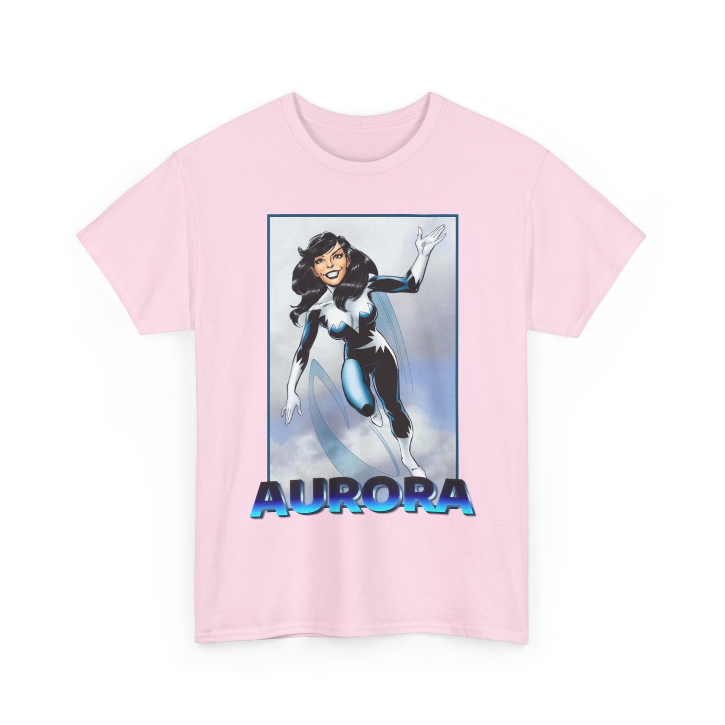 Aurora T-Shirt - John Byrne Art - Alpha Flight Member - Marvel Comics