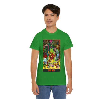 Iron Man T-Shirt - Bob Layton Art - Tony Stark - Ultron, Doctor Doom, The Mandarin, The Beetle - Marvel Comics