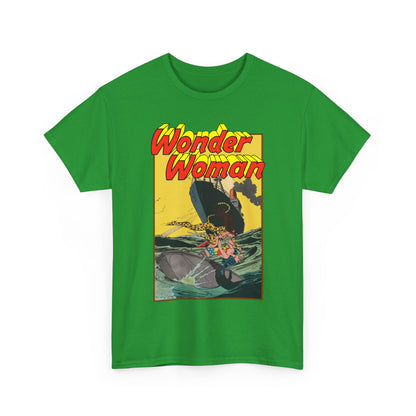 Wonder Woman Vs Cheetah T-Shirt - Rich Buckler & Dan Giordano Art - DC Comics