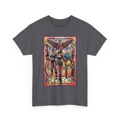 Justice Society T-Shirt - Tony Harris Art - Wonder Woman, Liberty Belle, Black Canary, Hawkgirl - JSA - DC Comics