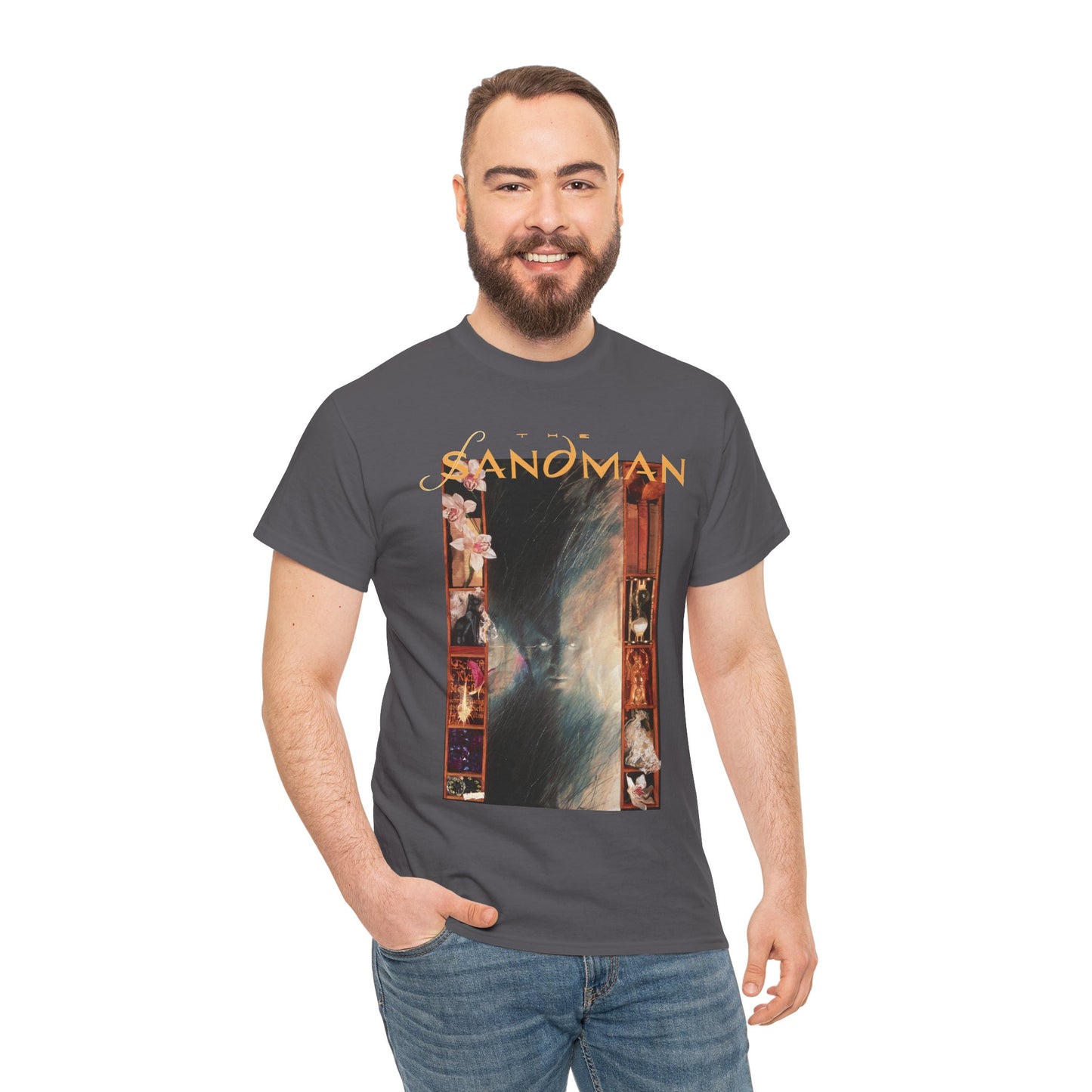 Sandman T-Shirt - Dave McKean Art - Morpheus, Dream of the Endless - #1 Cover Art - DC/Vertigo Comics