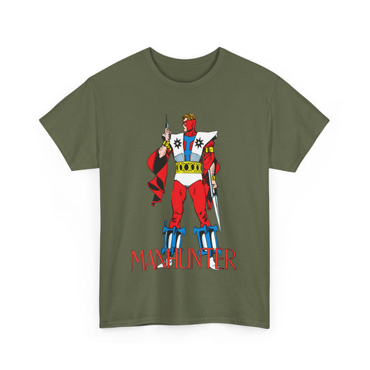 Manhunter T-Shirt - Walt Simonson Comic Book Art - Paul Kirk - Popular DC Comics Character 1970s - Batman Connection - Detective Comics