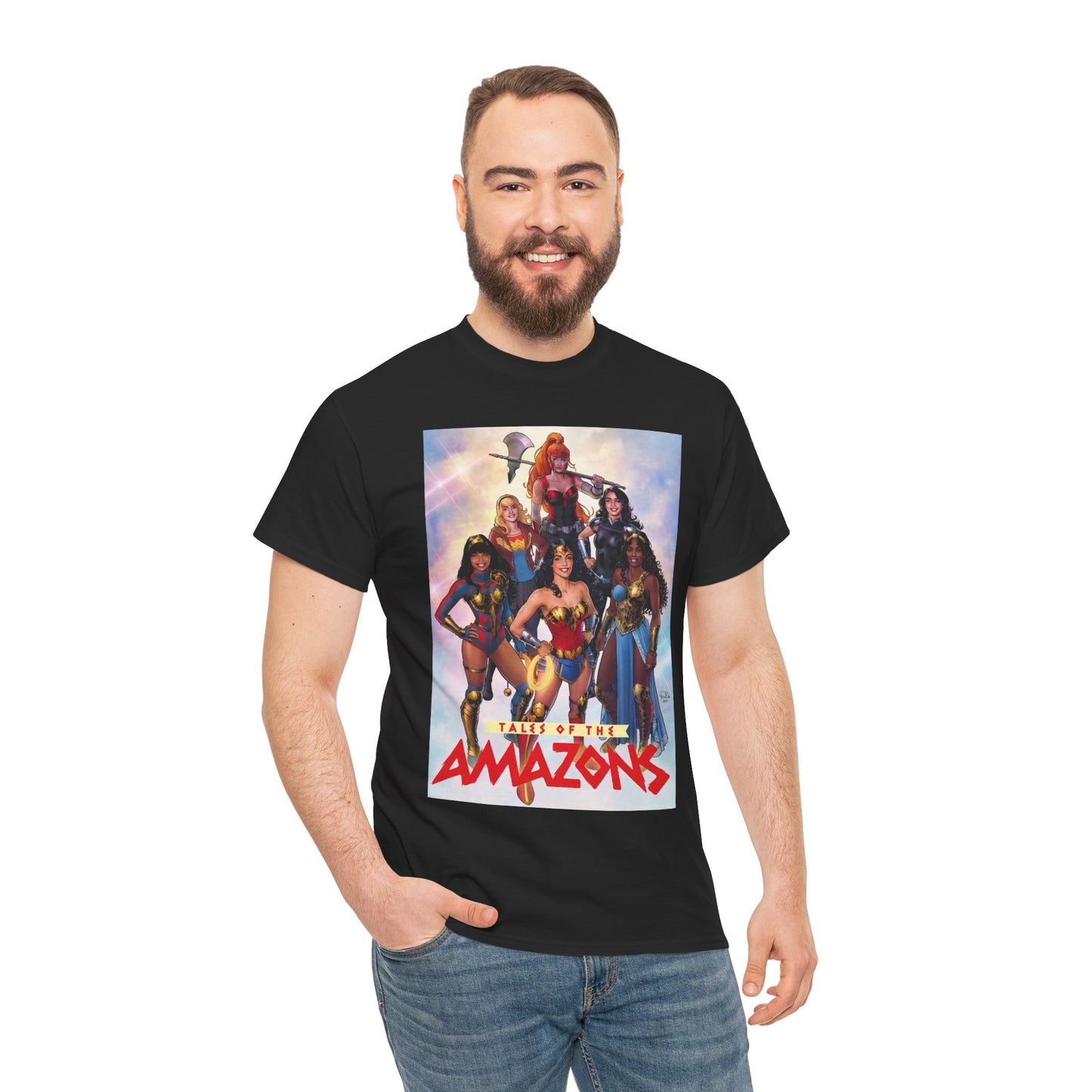 Tales of the Amazons T-Shirt - Nicola Scott Art - Wonder Woman, Wonder Girl, Troia, Nubia, Artemis, Queen Hippolyta, Yara Flor, Donna Troy - DC Comics
