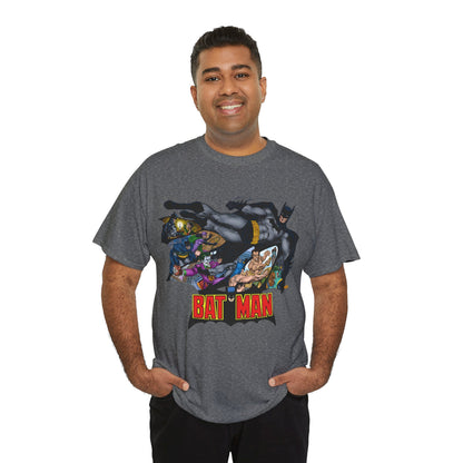 Batman T-Shirt - John Byrne Art - Joker, Catwoman, Ra's al Ghul, Talia - DC Comics - The Batcave