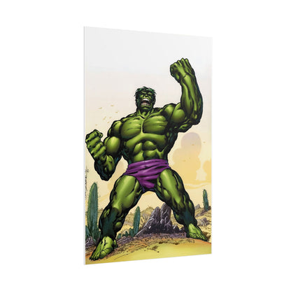 Incredible Hulk Rolled Poster - John Byrne Art - Marvel Comics - Multiple Sizes Up to 24"x36"