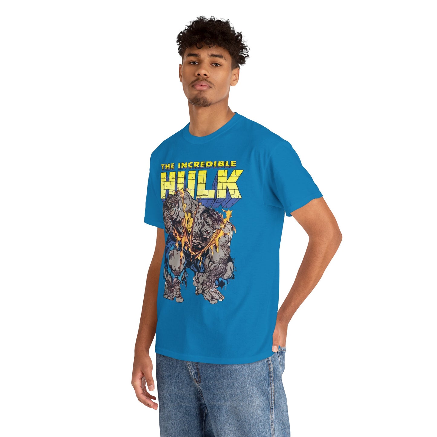 Incredible Hulk T-Shirt - Todd McFarlane Art - Marvel Comics - Grey Hulk, Bruce Banner