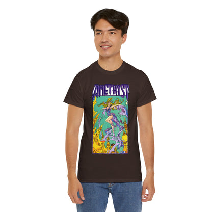 Amethyst T-Shirt - Esteban Maroto Art - Princess of Gemworld - 1980s Series - DC Comics