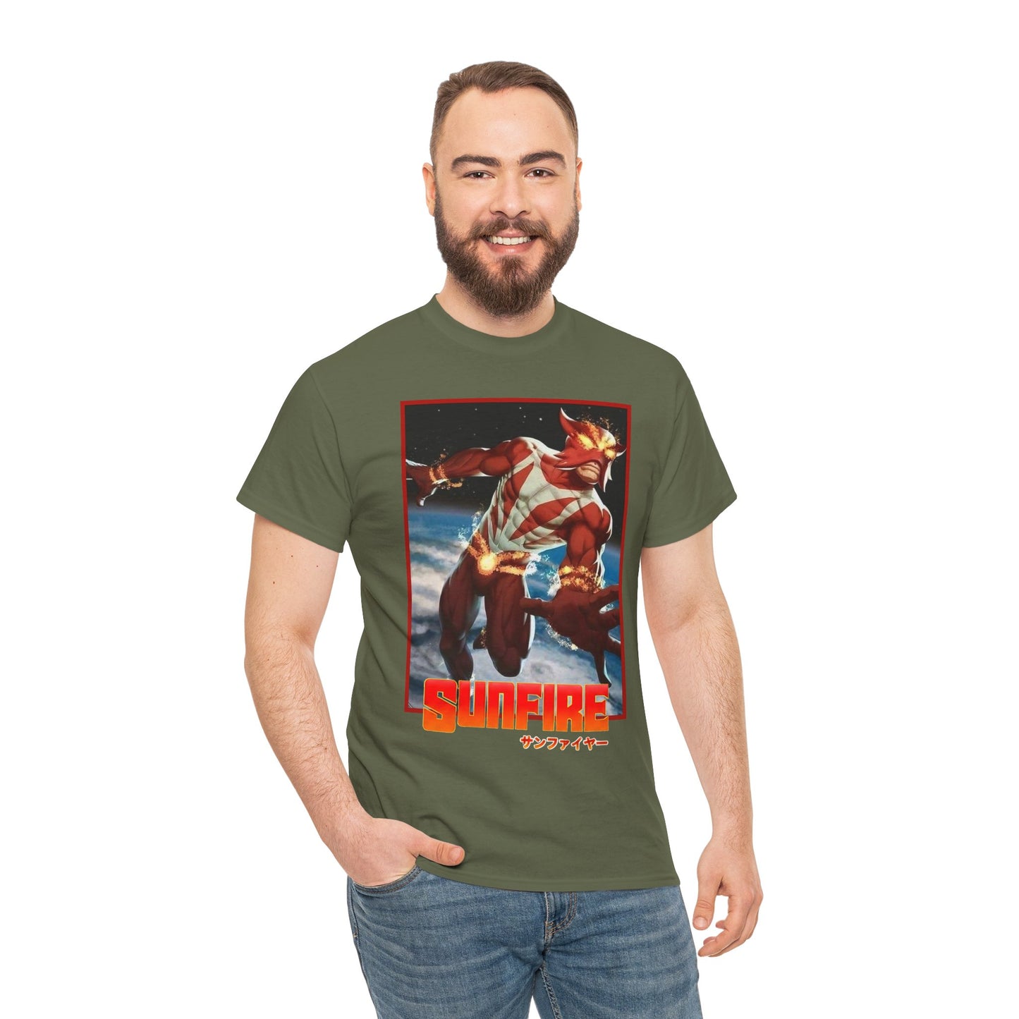 Sunfire T-Shirt - X-Men Member from Japan - Mutant - Shiro Yoshida - Marvel Comics