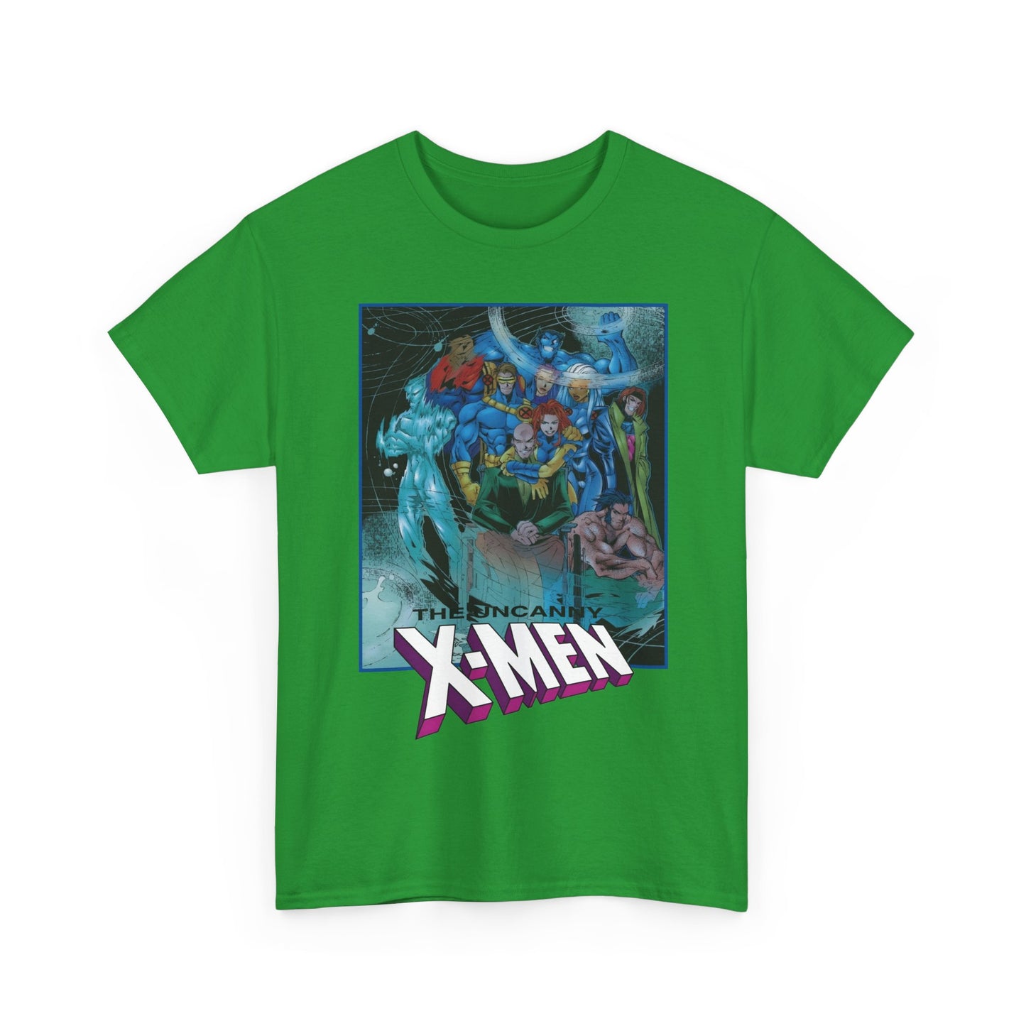 Uncanny X-Men T-Shirt - Joe Madureira Art - #337 Cover Art - Cyclops, Gambit, Wolverine, Storm, Iceman, Professor X - Marvel Comics
