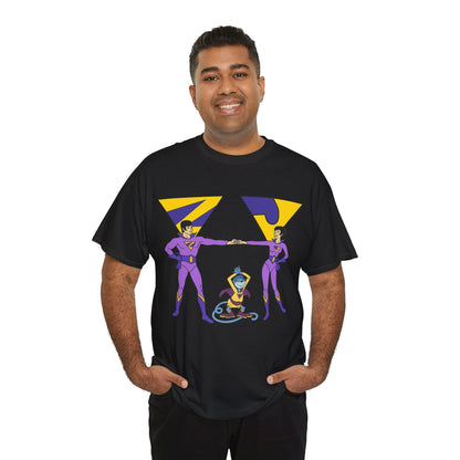 Wonder Twins T-Shirt - Super Friends - Zan & Jayna - Hanna-Barbera Cartoon - DC Comics