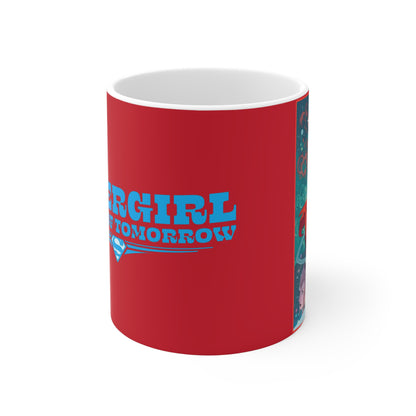 Supergirl Woman of Tomorrow Coffee Mug, 11oz - Kara Zor-El - Superman's Fearless Cousin - Maid of Might - From the Popular Tom King Story - DC Comics