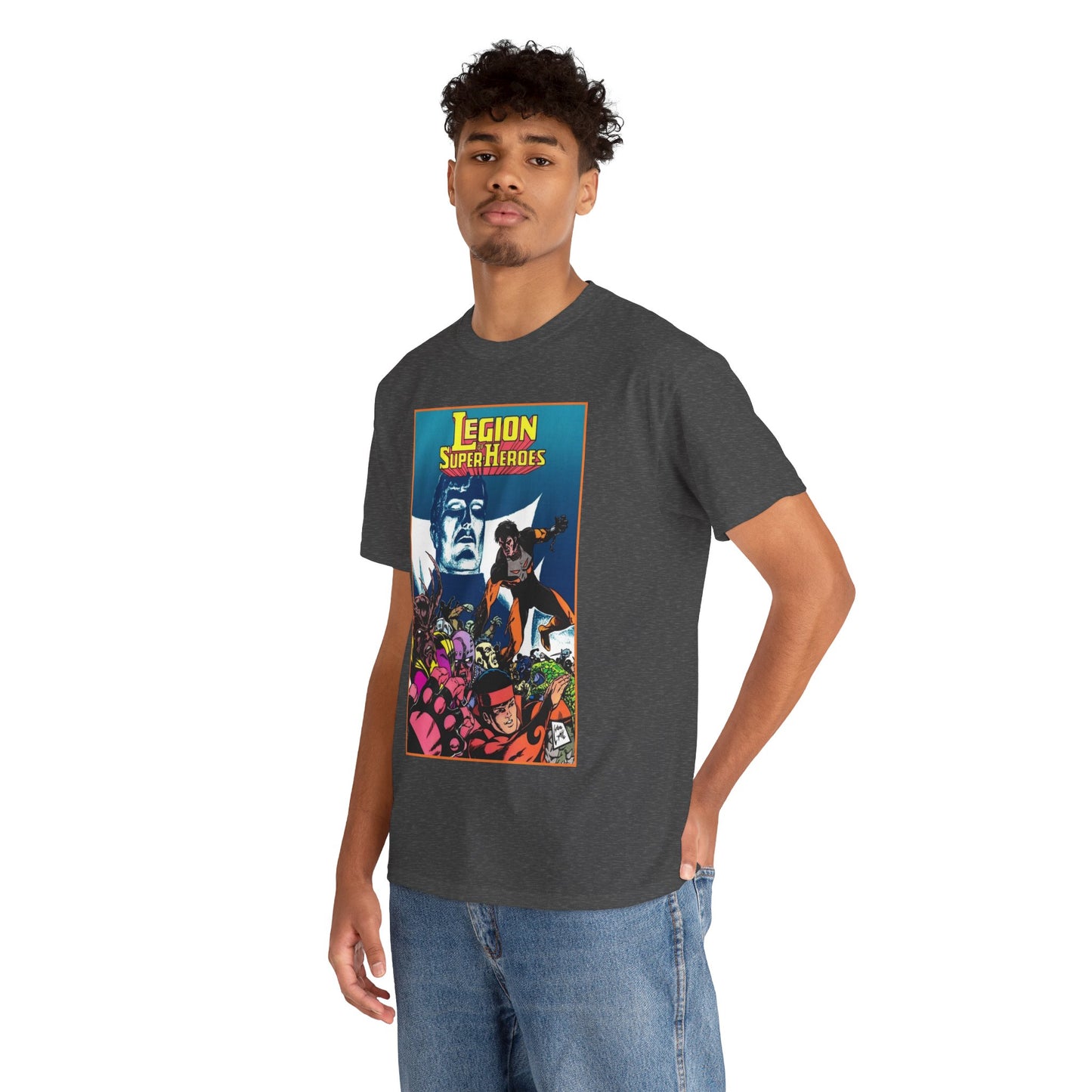Legion of Super-Heroes T-Shirt - Steve Lightle Art - Timber Wolf - DC Comics