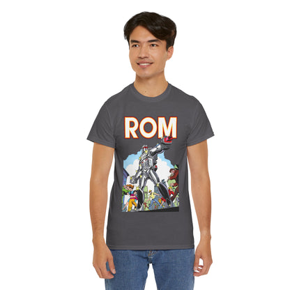 Rom: Spaceknight T-Shirt - Marvel Comics Art- Retro Character - Dire Wraiths