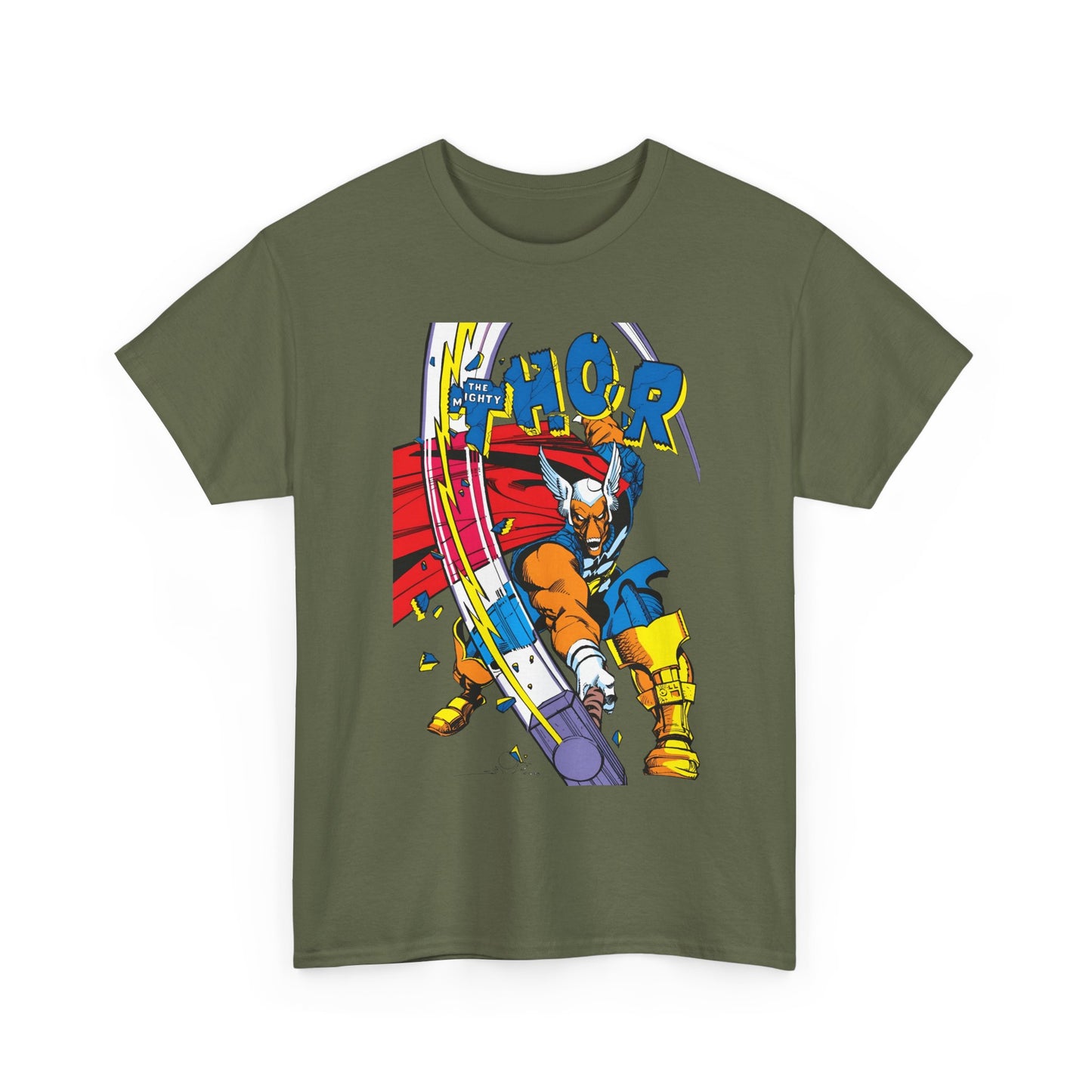 Beta Ray Bill T-Shirt - Walt Simonson Art - Thor #337 Cover - Marvel Comics