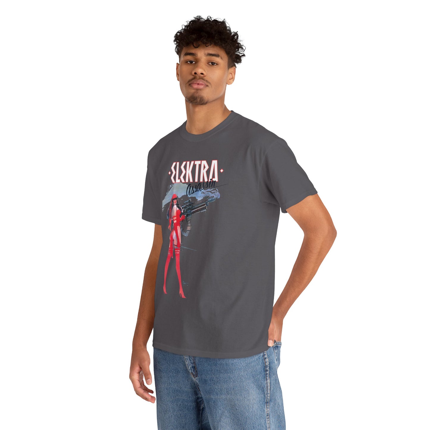 Elektra Assassin T-Shirt - Bill Sienkiewicz Art - Frank Miller - Daredevil Connection - Marvel Comics