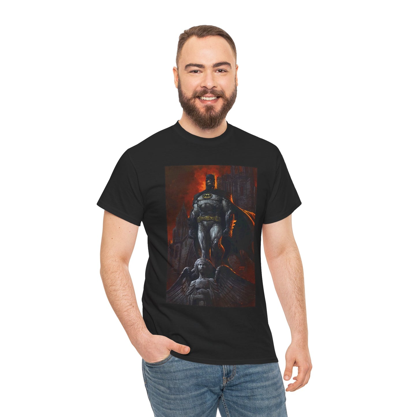 Batman: The Dark Knight T-Shirt - David Finch Art - DC Comics