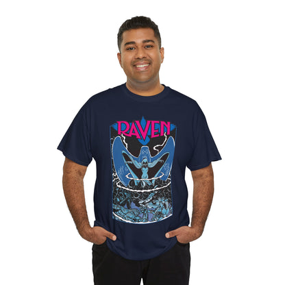 Raven T-Shirt - George Perez Art - New Teen Titans, Trigon - DC Comics