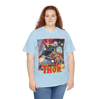 Mighty Thor T-Shirt - Walt Simonson Art - Odin, Asgard - 1980s Series - Marvel Comics